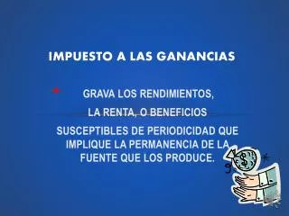 impuesto a las ganancias