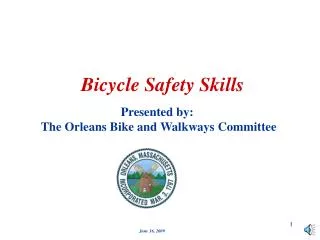 Bicycle Safety Skills