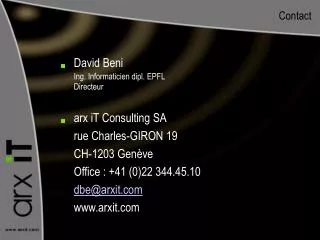 contact