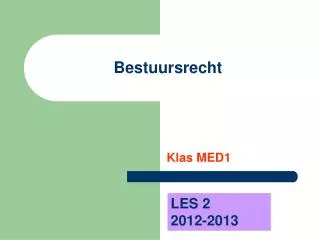bestuursrecht
