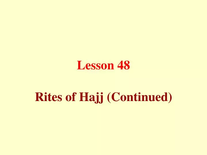 lesson 48