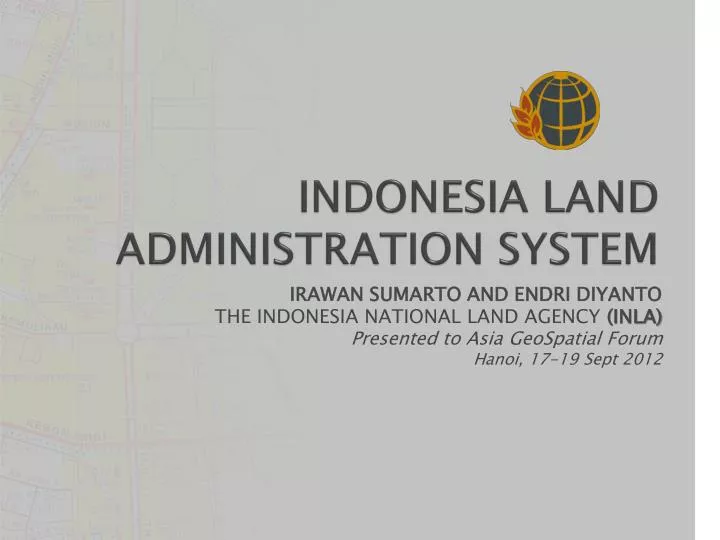 indonesia land administration system