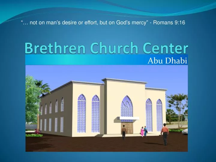 brethren church center