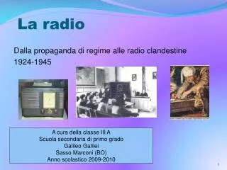la radio