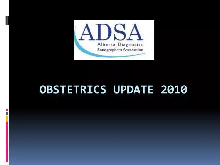 obstetrics update 2010
