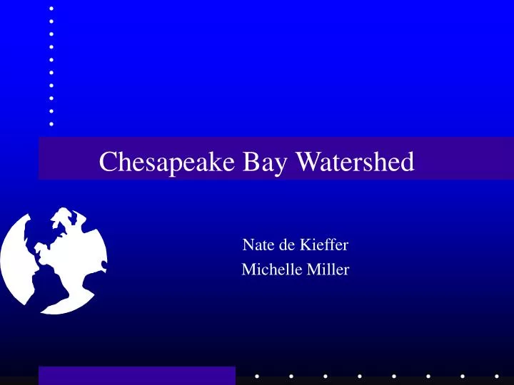 chesapeake bay watershed