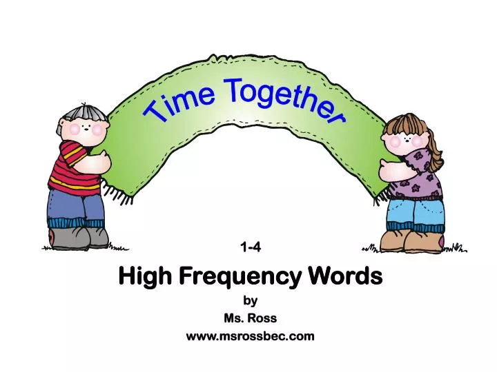 1 4 high frequency words by ms ross www msrossbec com