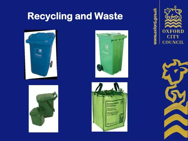recycling and waste