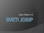 Sveti Josip - slide 1