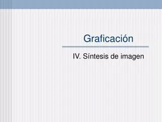 graficaci n