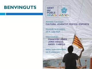 benvinguts