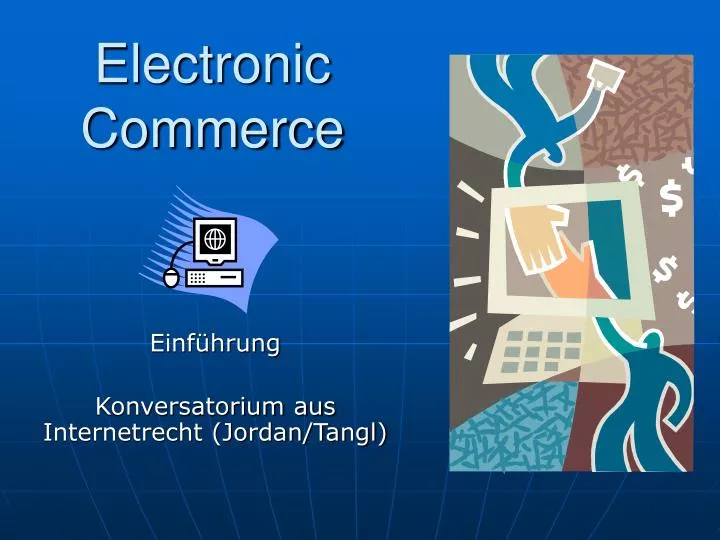 electronic commerce