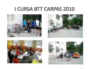 i cursa btt carpas 2010