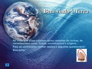 bem vindo terra
