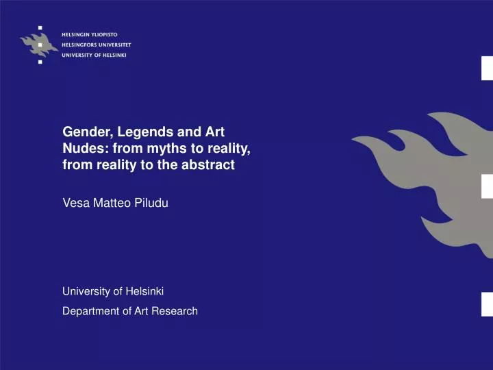 gender legends and art nudes from myths to reality from reality to the abstract