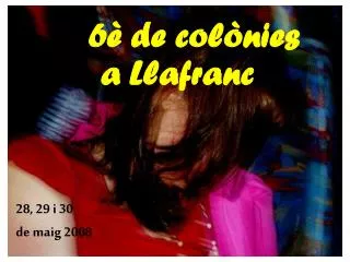 6 de col nies a llafranc