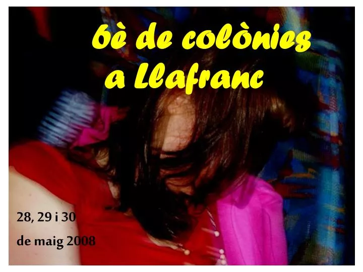 6 de col nies a llafranc