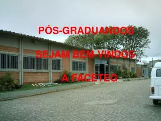 p s graduandos sejam bem vindos faceteg