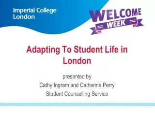 Adapting To Student Life in London