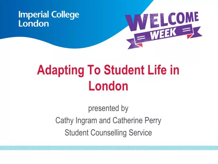 adapting to student life in london