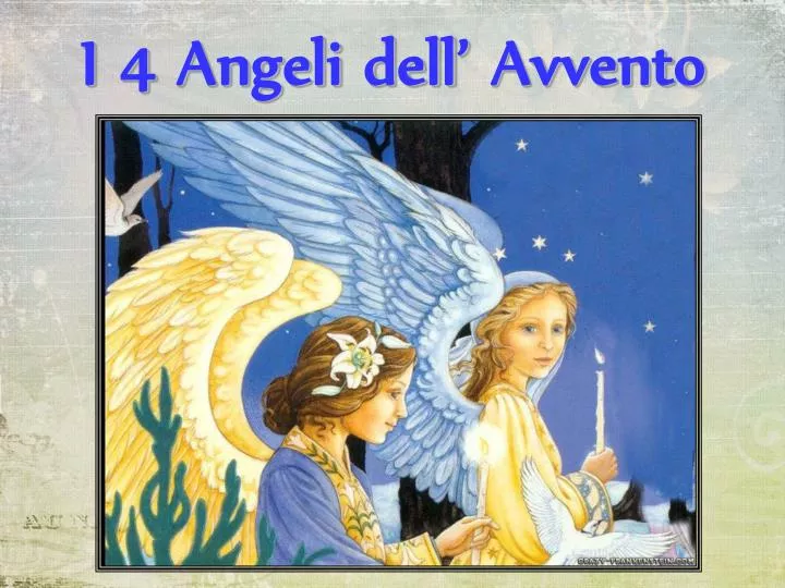 i 4 angeli dell avvento