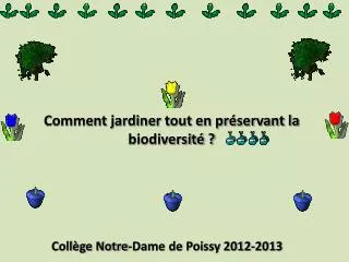 comment jardiner tout en pr servant la biodiversit