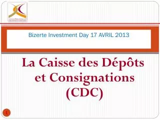 bizerte investment day 17 avril 2013 7777777