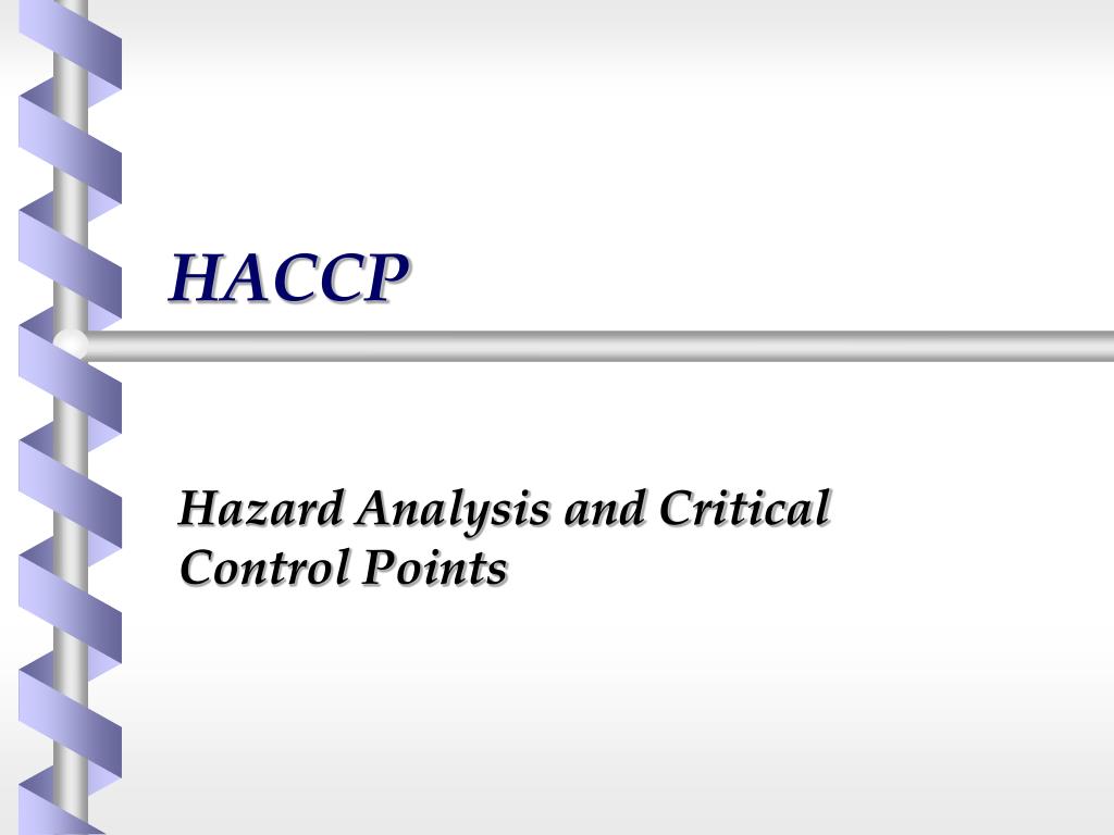 PPT - HACCP PowerPoint Presentation, free download - ID:4911036