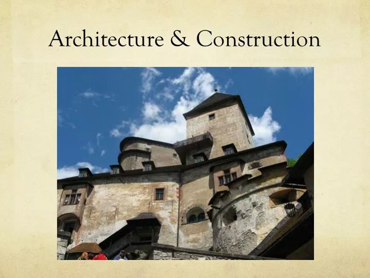 architecture construction