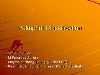 Palmprint Classification
