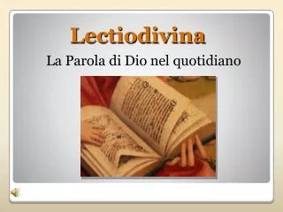 lectiodivina