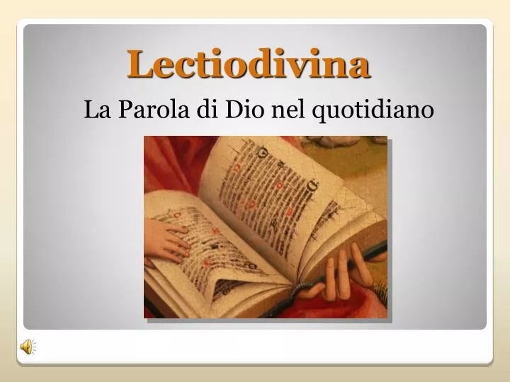 lectiodivina