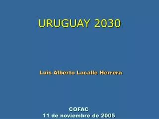 uruguay 2030