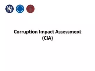 Corruption Impact Assessment (CIA)