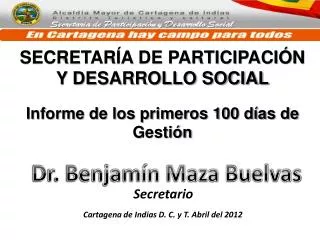 secretar a de participaci n y desarrollo social