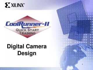 Digital Camera Design