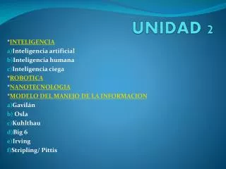 unidad 2