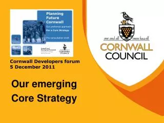 cornwall developers forum 5 december 2011