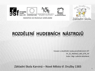 z kladn kola karvin nov m sto t dru by 1383