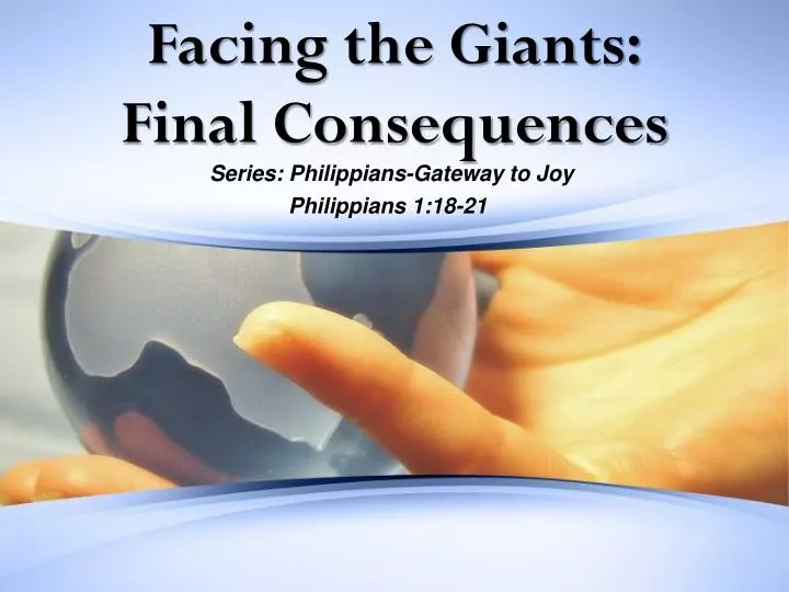 facing the giants final consequences