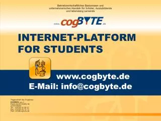 INTERNET-PLATFORM 	FOR STUDENTS