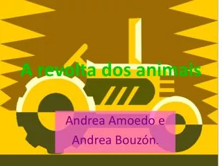 a revolta dos animais