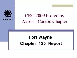 CRC 2009 hosted by Akron - Canton Chapter