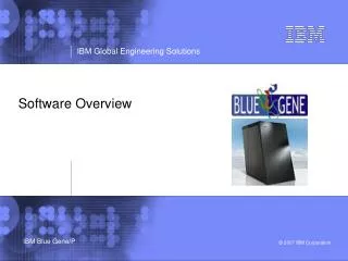 Software Overview