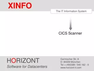 The IT Information System