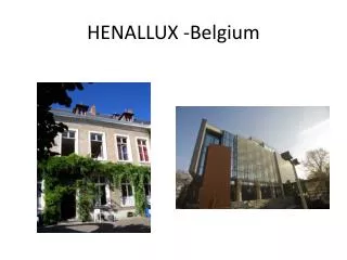 HENALLUX -Belgium