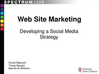 Web Site Marketing