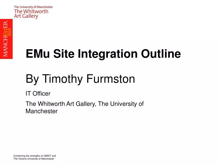 emu site integration outline