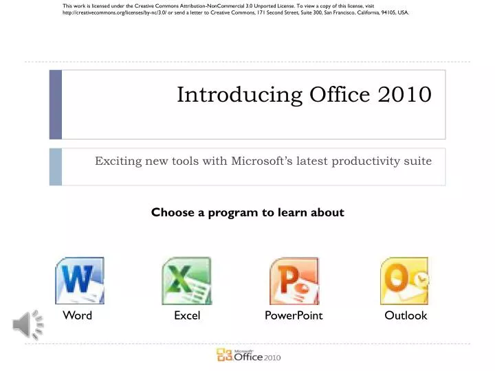 introducing office 2010
