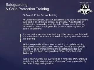 Safeguarding &amp; Child Protection Training